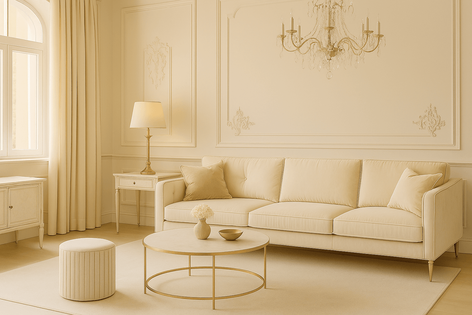 Luxury interior painting